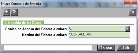 Archivo enlace contable en A3