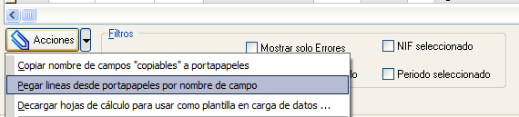 Pegar datos en GeneraNRC