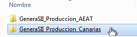 Instalaciones diferentes para destinos AEAT y Canarias