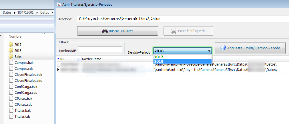 Ejercicio-Periodos asociados a Titular