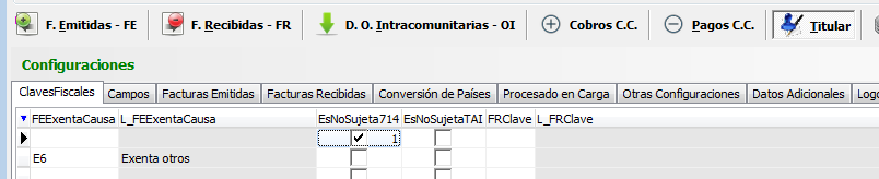 Facturas por indemnizaciones por empresas de transporte