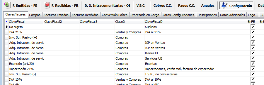 Relación entre impuesto en Holded y datos en SII