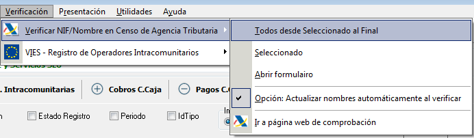 Verificar nombre en censo de Agencia Tributaria